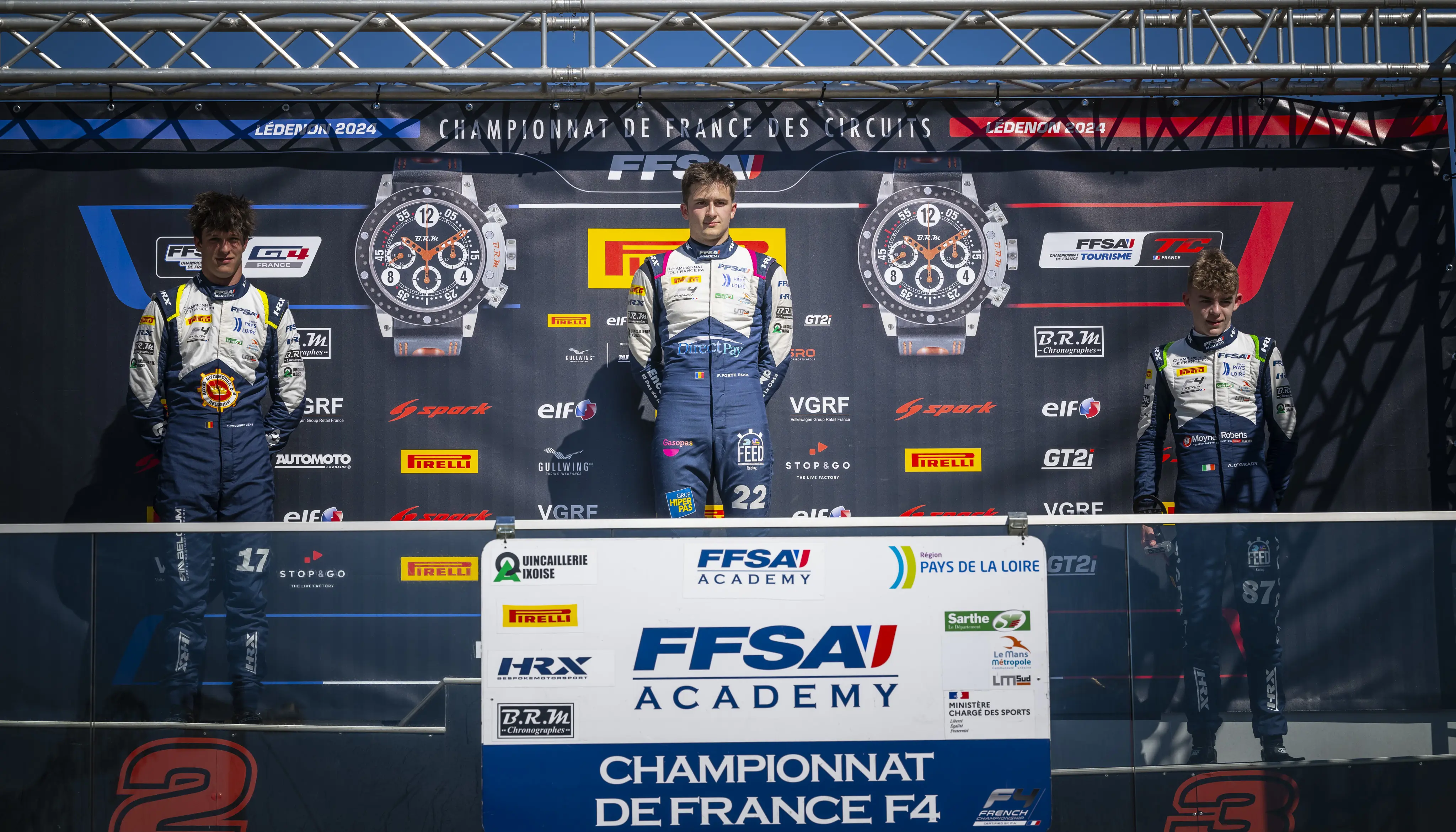 Campionat de França F4 FFSA Frank Porté Ruiz: pole  i podi a Ledenon